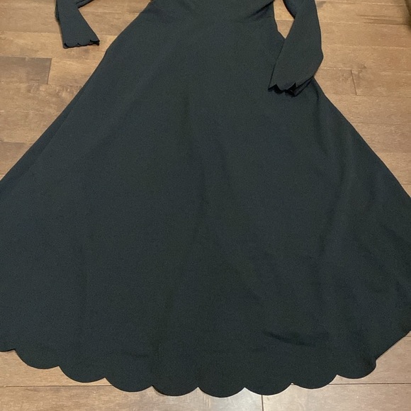 SHEIN - Black full length long sleeve stretchy dress Size S - Picture 10 of 15